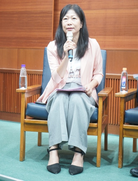 圖3、歐素瑛處長與談