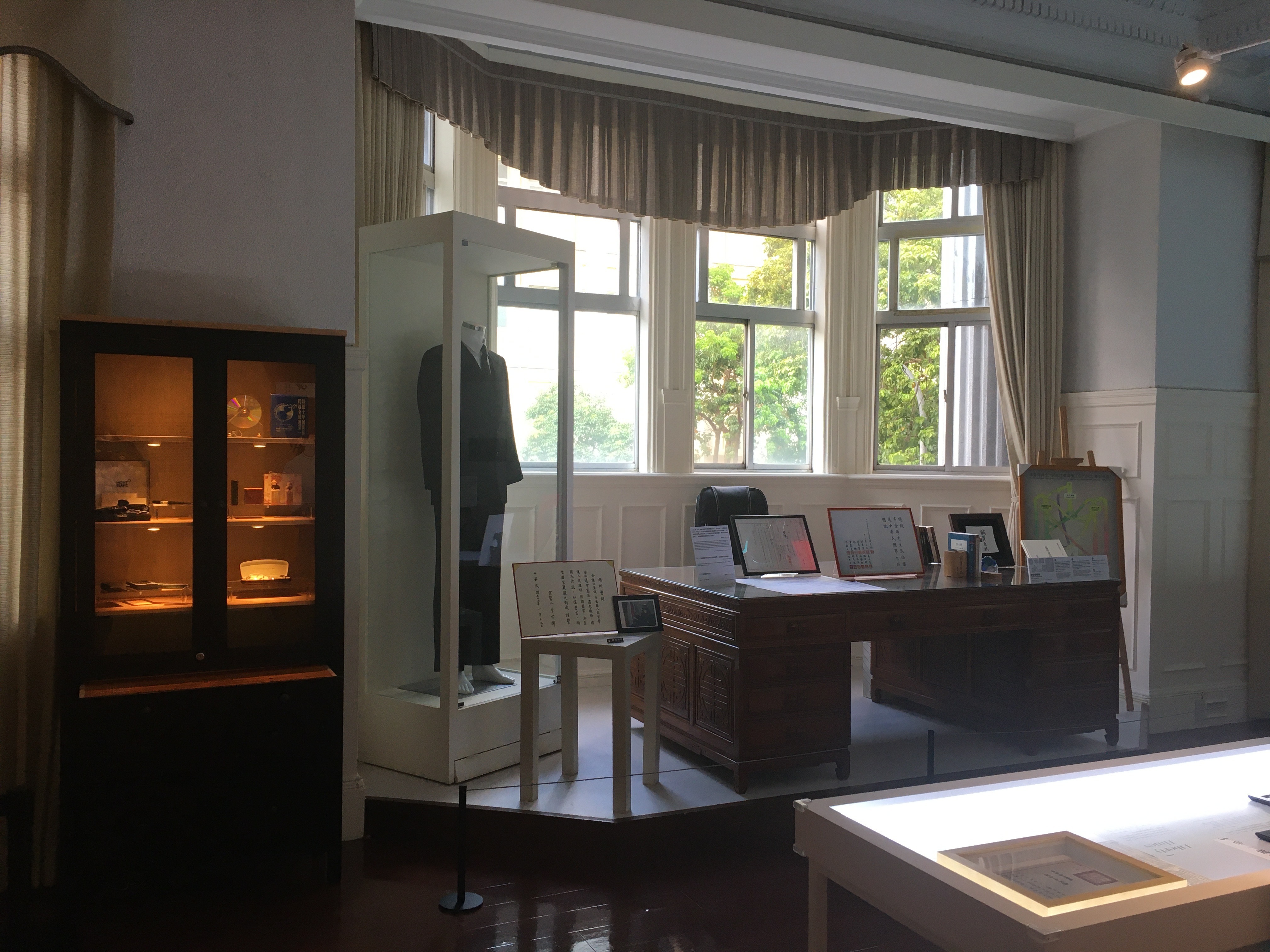 國史館「關鍵1991：李登輝與臺灣民主元年」展場一隅